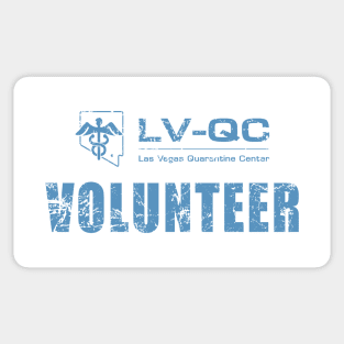 Las Vegas Quarantine Center Volunteer (battle hardened) Sticker